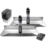 Classic Series Hydraulic Trim Tab Kit with Rocker Switch - 12V - 6BT-50002-89-00 - 249E - 5000289 - Bennett Marine